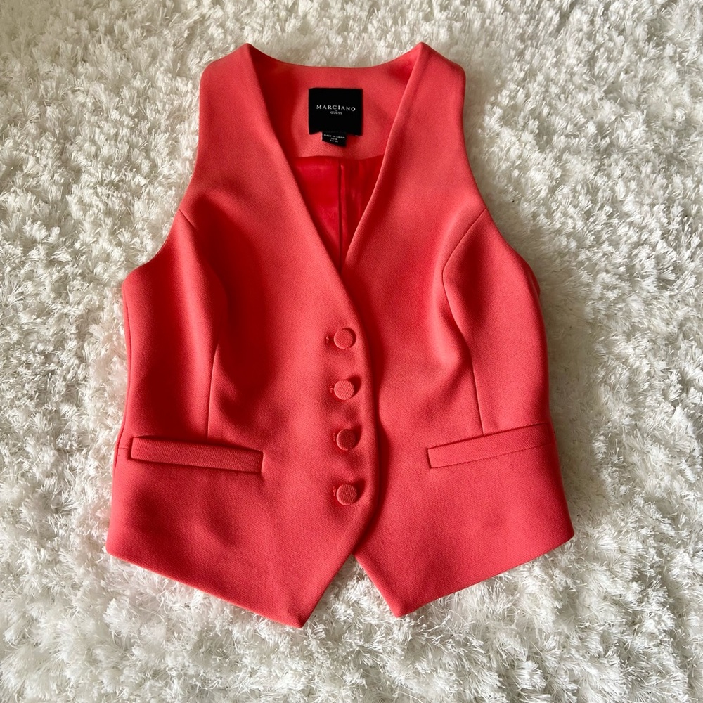 Marciano Coral Tailored Sleeveless Vest